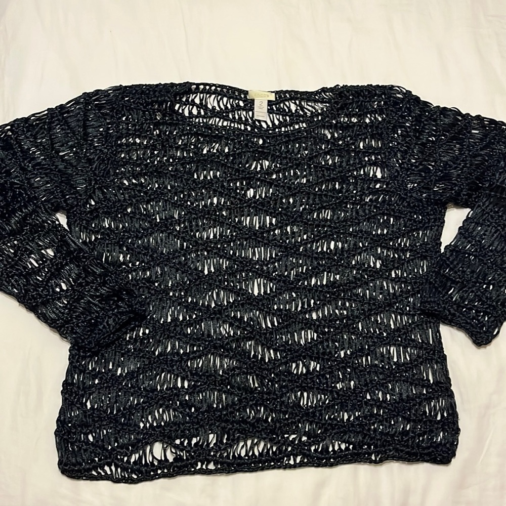 Chicos mesh pullover